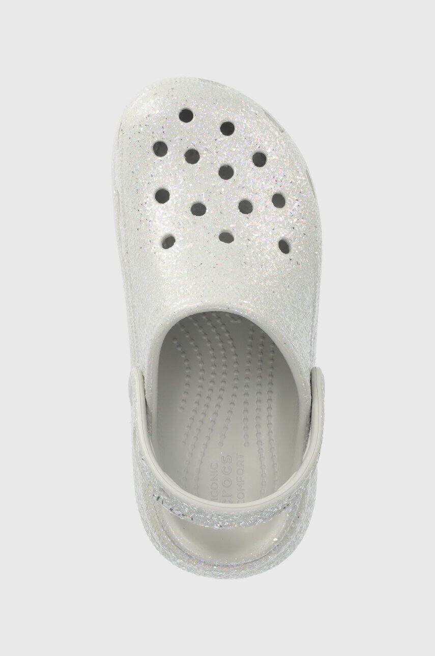 Crocs Детски чехли в сребристо - Pepit.bg