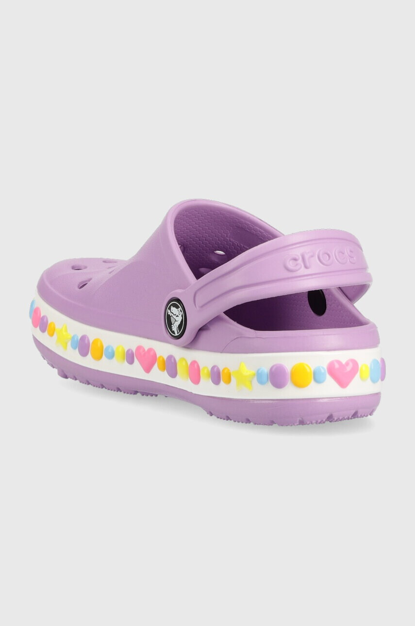 Crocs Детски чехли в лилаво - Pepit.bg