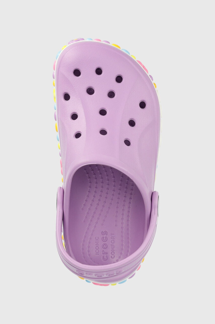 Crocs Детски чехли в лилаво - Pepit.bg