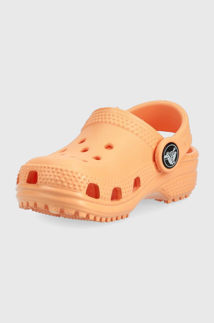 Crocs Детски чехли в оранжево - Pepit.bg