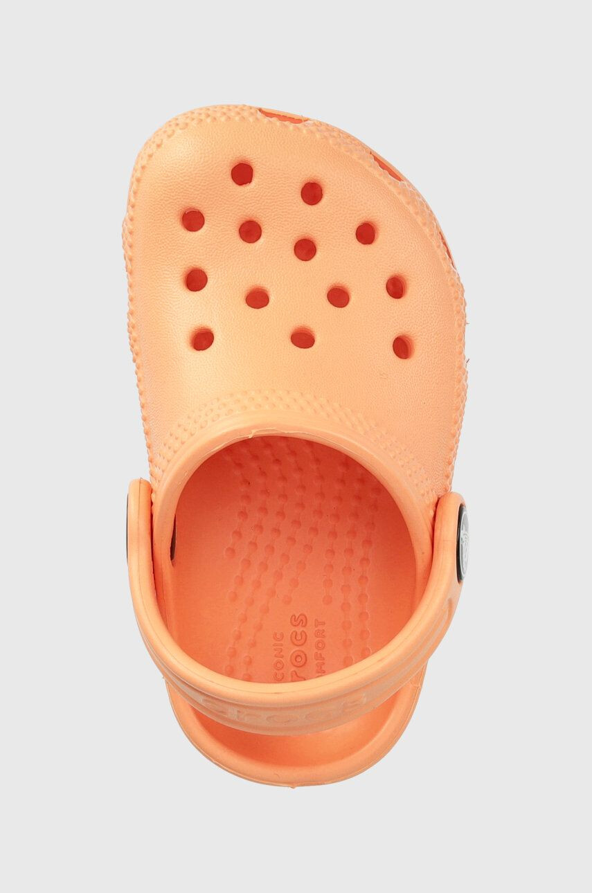 Crocs Детски чехли в оранжево - Pepit.bg