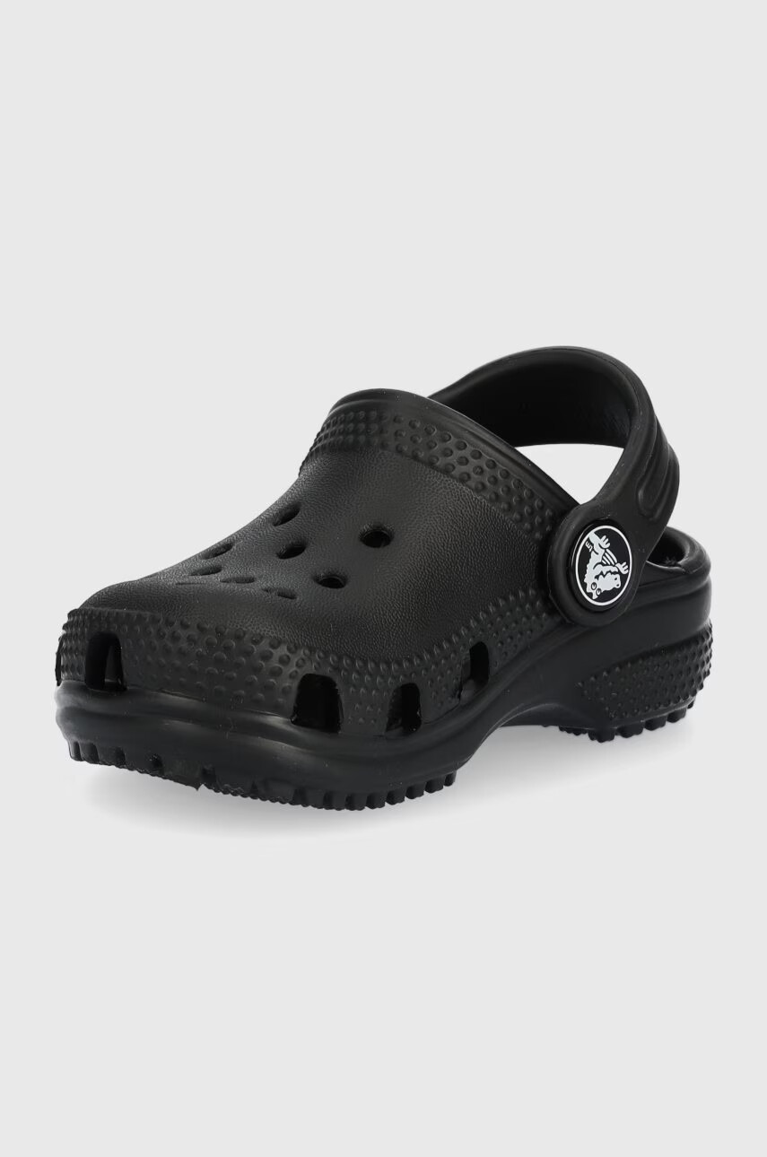 Crocs Детски чехли в черно - Pepit.bg