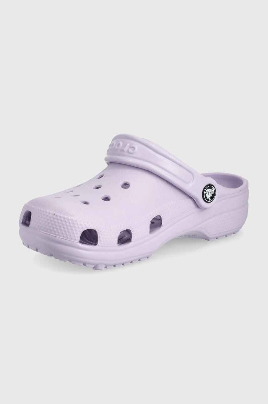 Crocs Детски чехли в лилаво - Pepit.bg