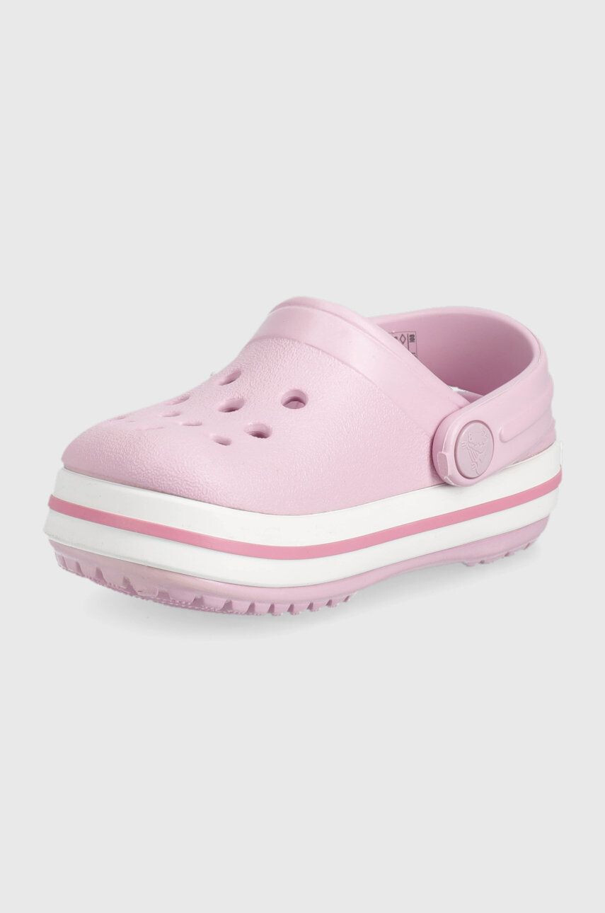 Crocs Детски чехли в розово - Pepit.bg