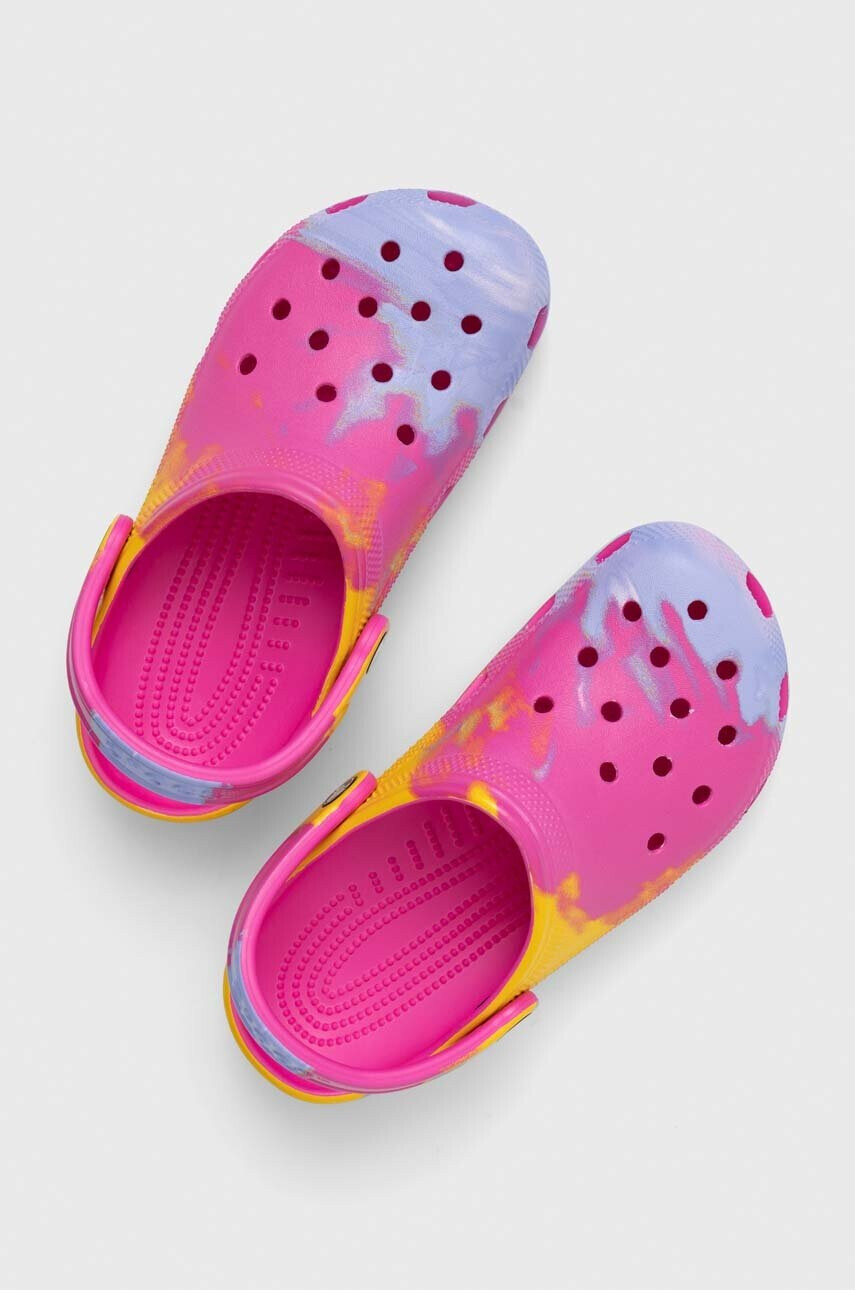 Crocs Детски чехли CLASSIC OMBRE CLOG в лилаво - Pepit.bg
