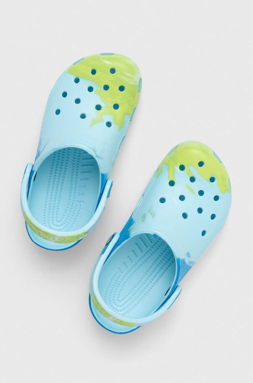 Crocs Детски чехли CLASSIC OMBRE CLOG в синьо - Pepit.bg