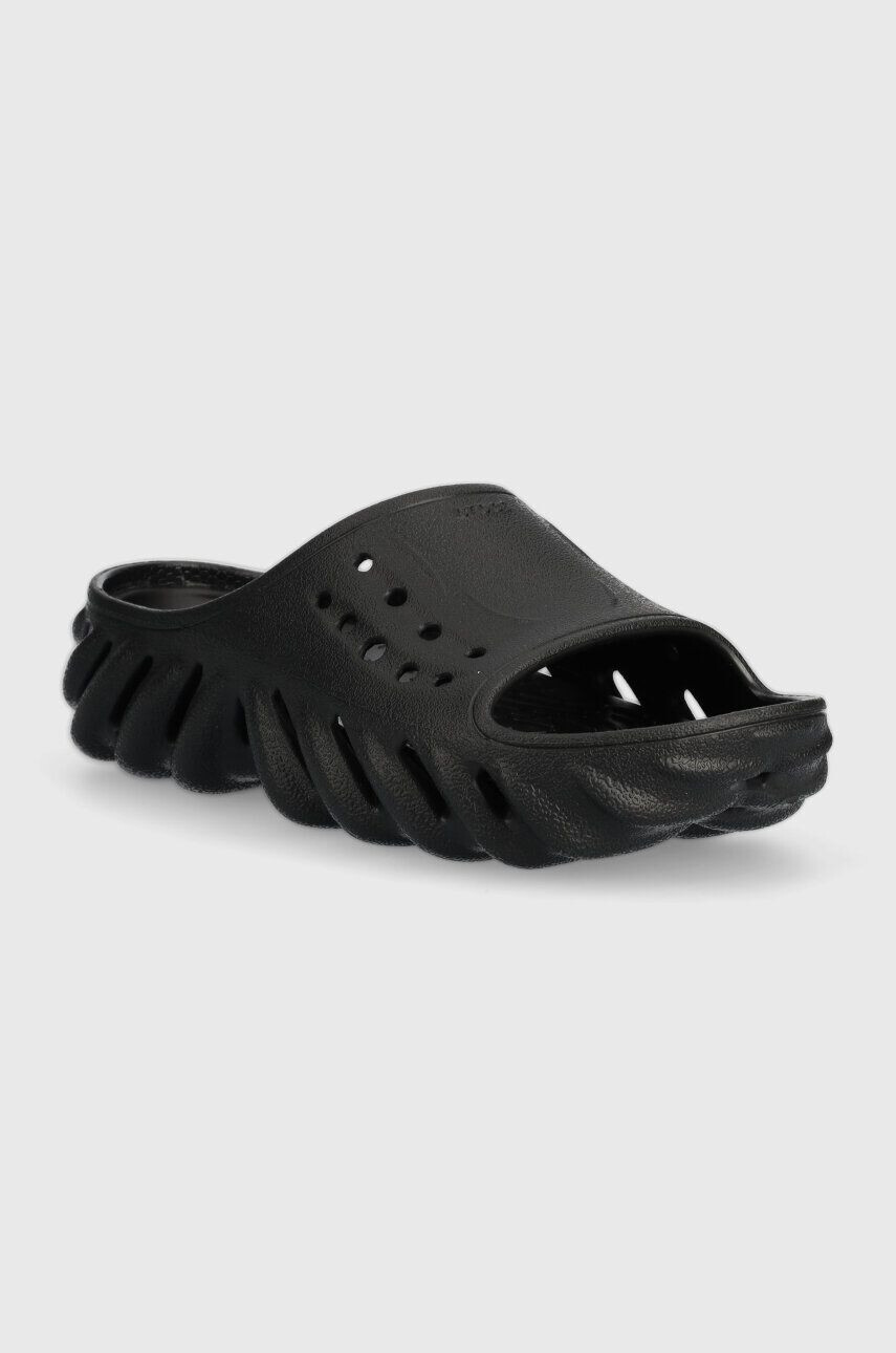 Crocs Детски чехли ECHO SLIDE в черно - Pepit.bg