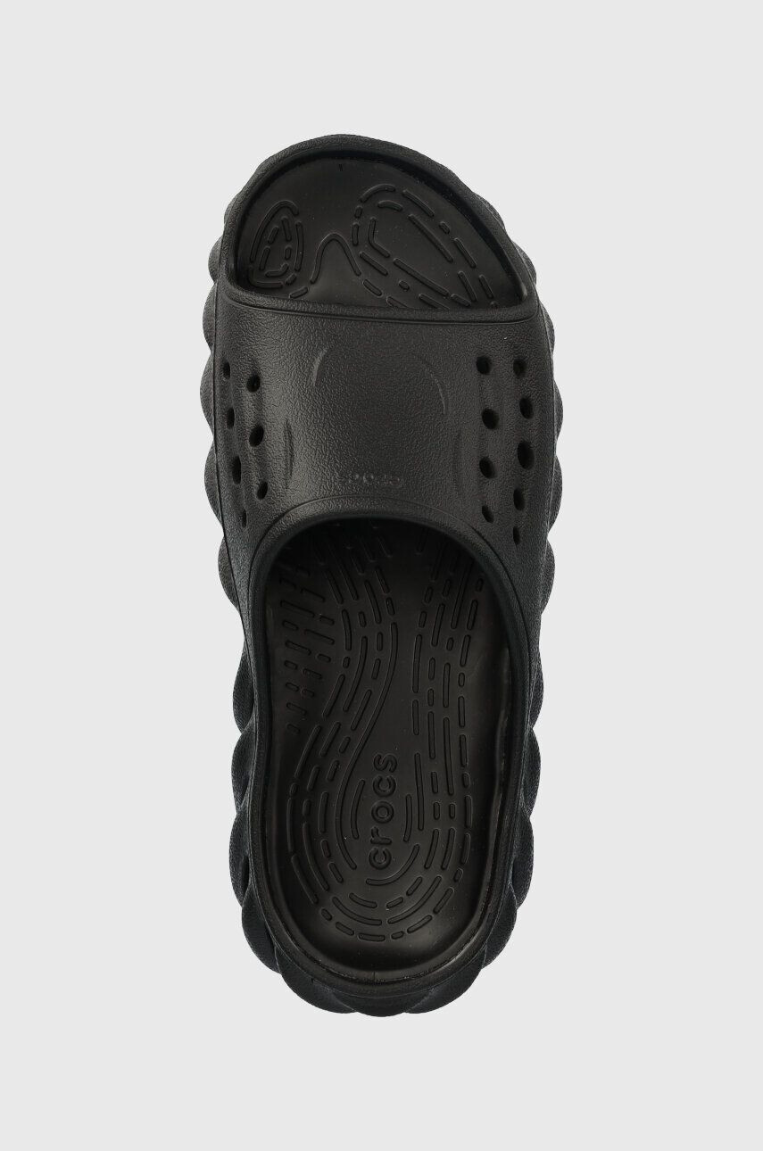 Crocs Детски чехли ECHO SLIDE в черно - Pepit.bg