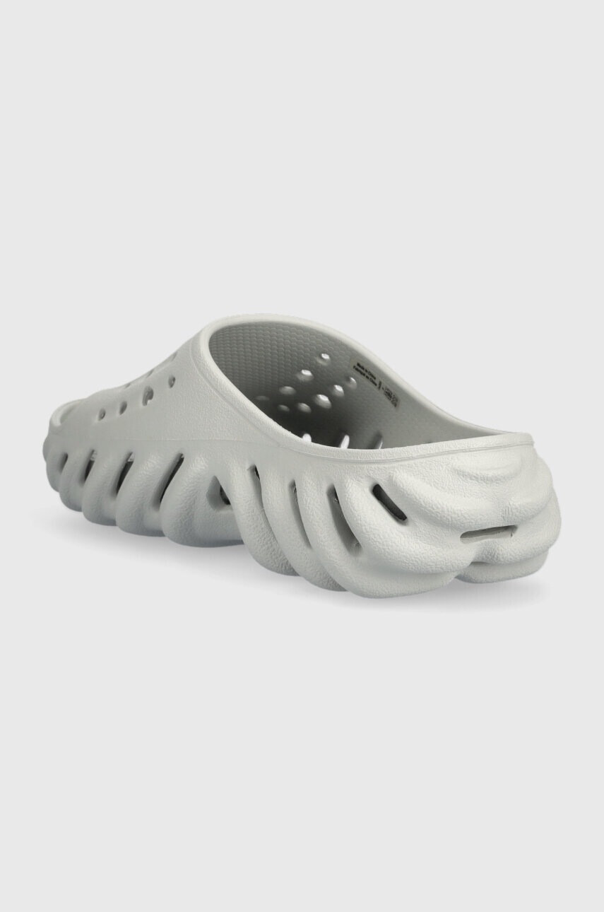 Crocs Детски чехли ECHO SLIDE в сиво - Pepit.bg