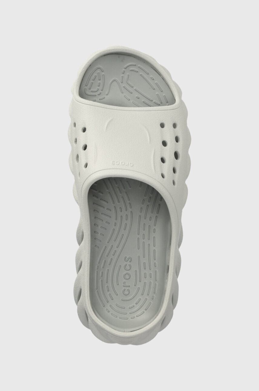 Crocs Детски чехли ECHO SLIDE в сиво - Pepit.bg