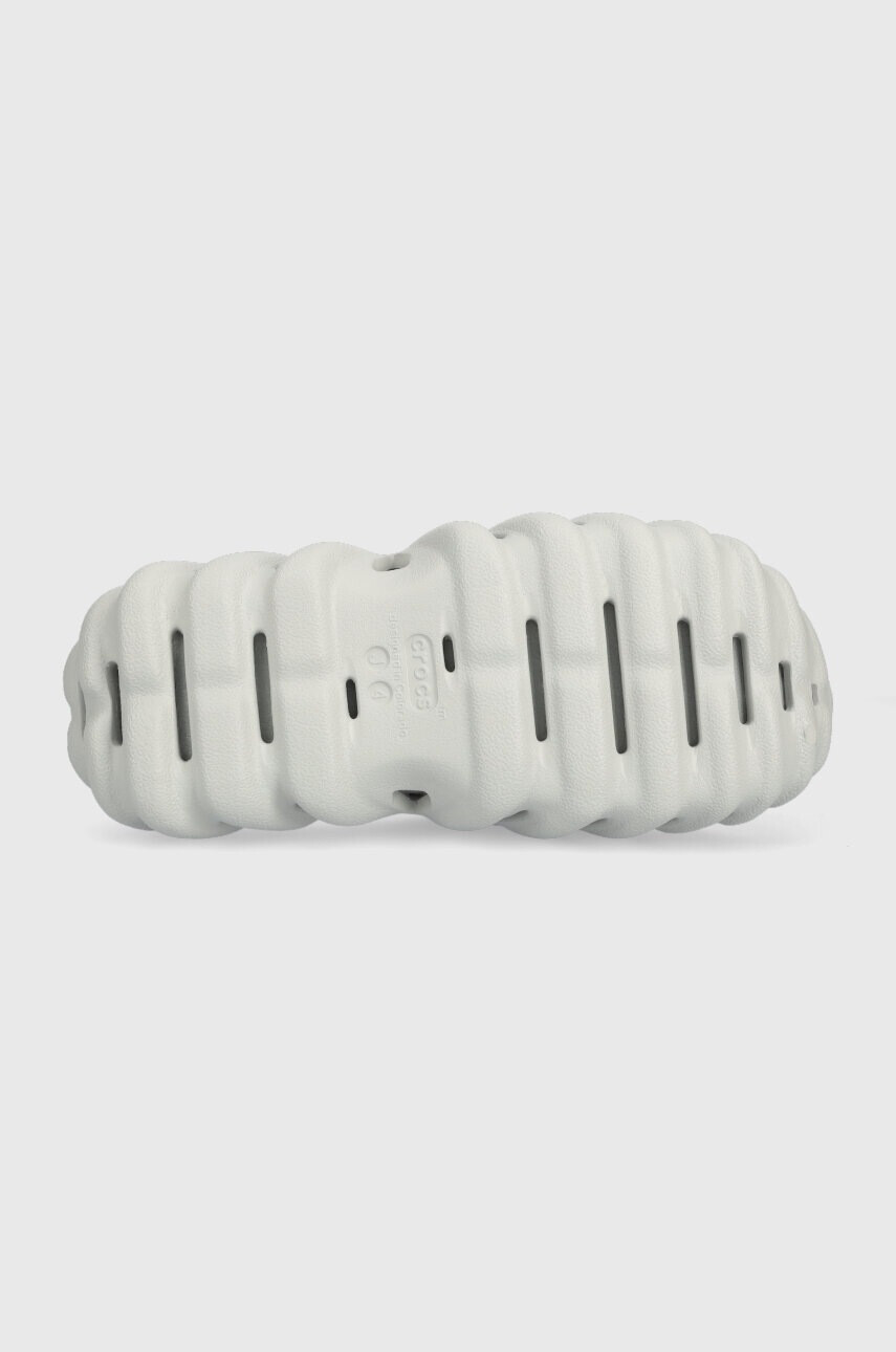 Crocs Детски чехли ECHO SLIDE в сиво - Pepit.bg