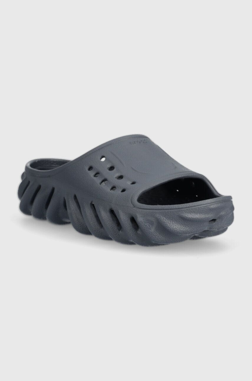 Crocs Детски чехли ECHO SLIDE в синьо - Pepit.bg