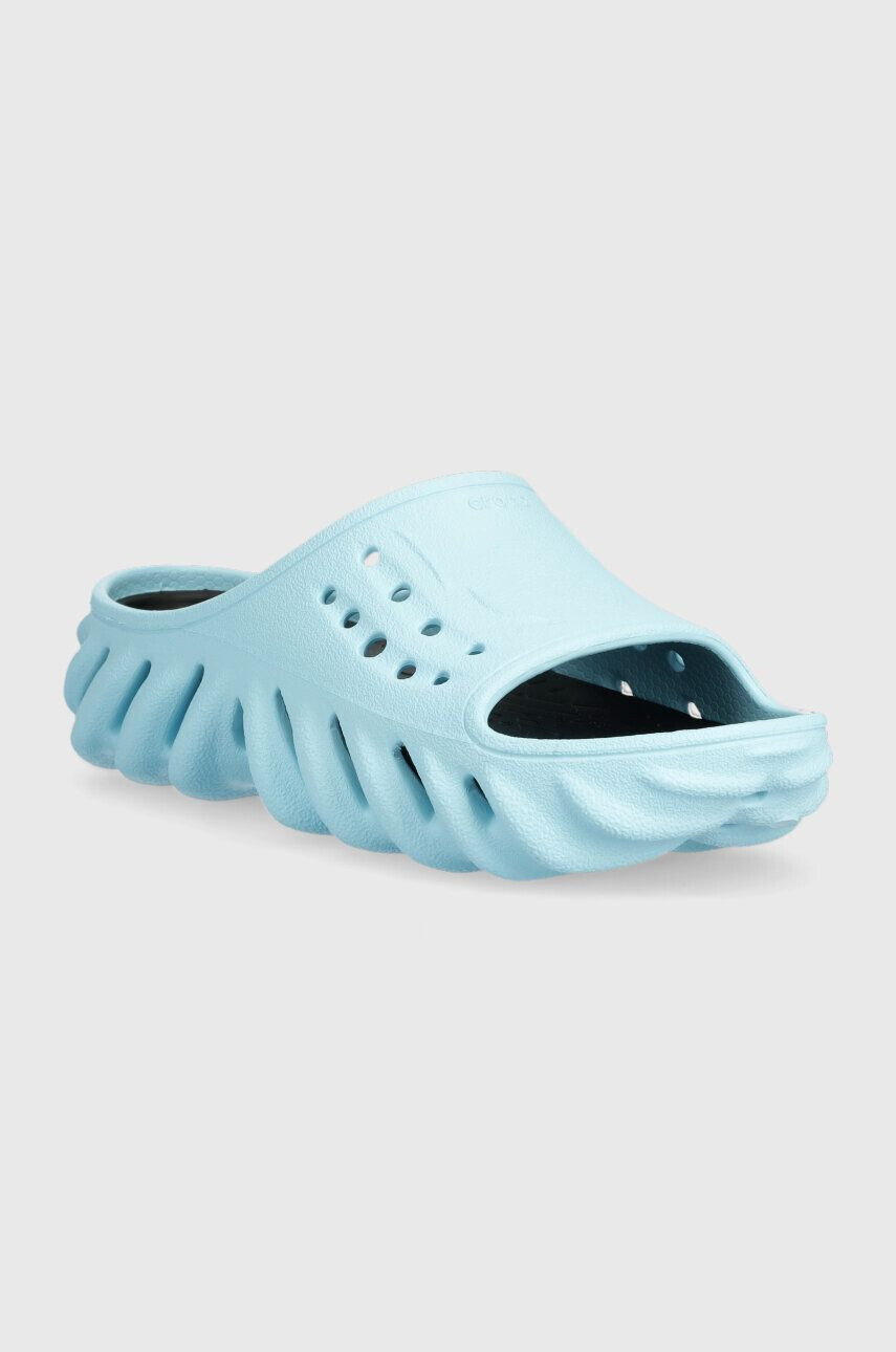 Crocs Детски чехли ECHO SLIDE в синьо - Pepit.bg