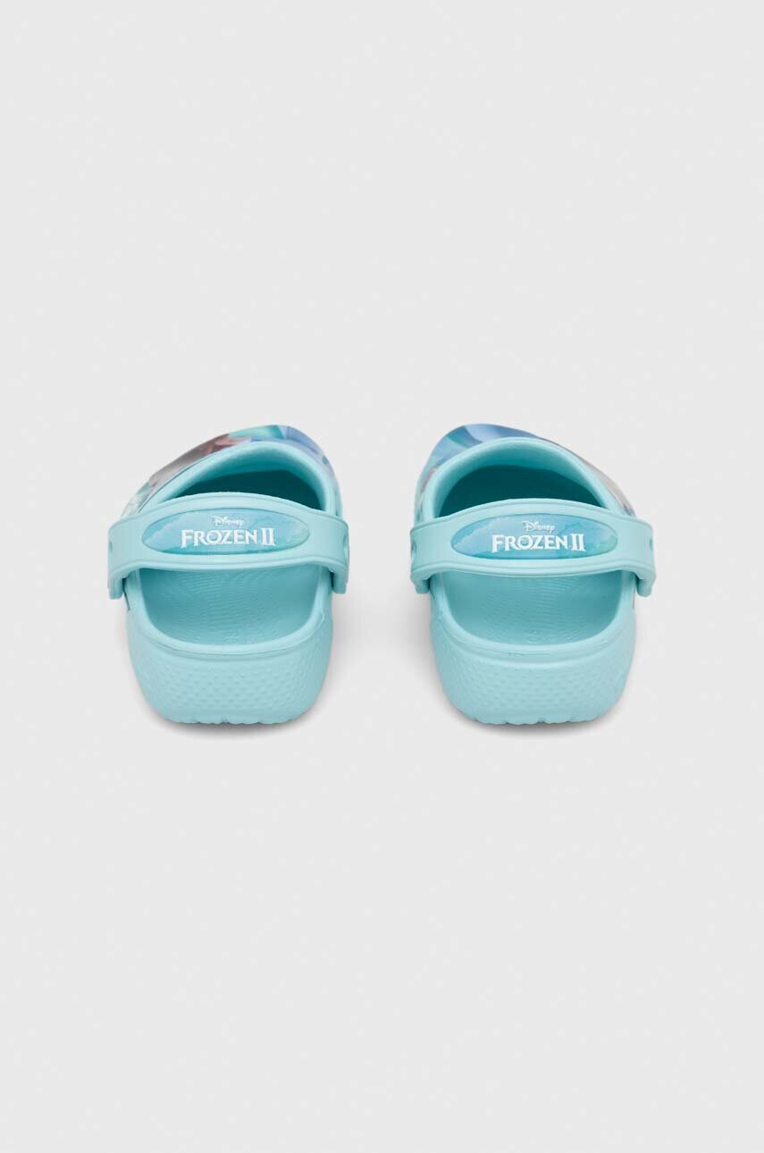 Crocs Детски чехли FL FROZEN II в синьо - Pepit.bg