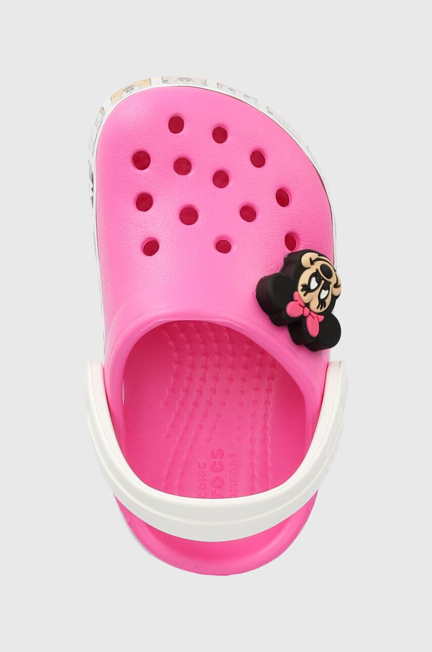 Crocs Детски чехли x Disney в розово - Pepit.bg