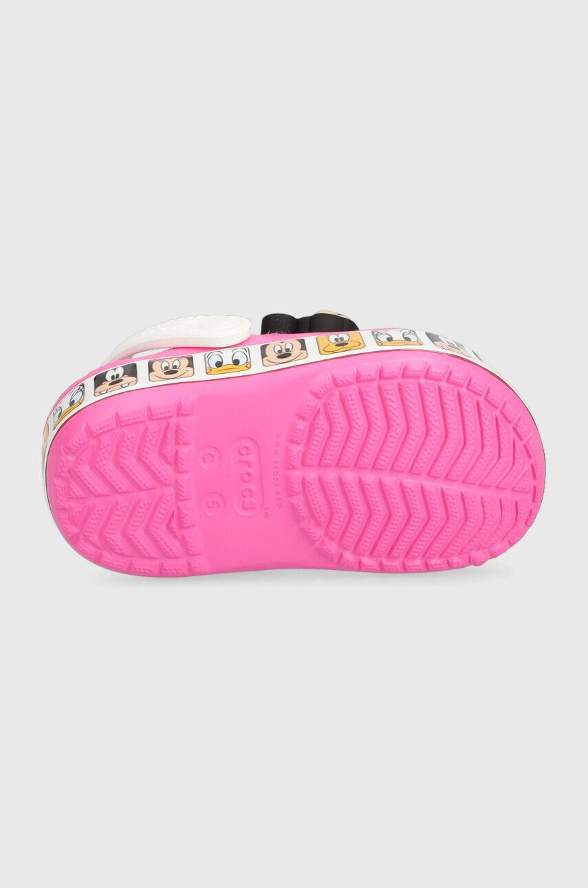 Crocs Детски чехли x Disney в розово - Pepit.bg