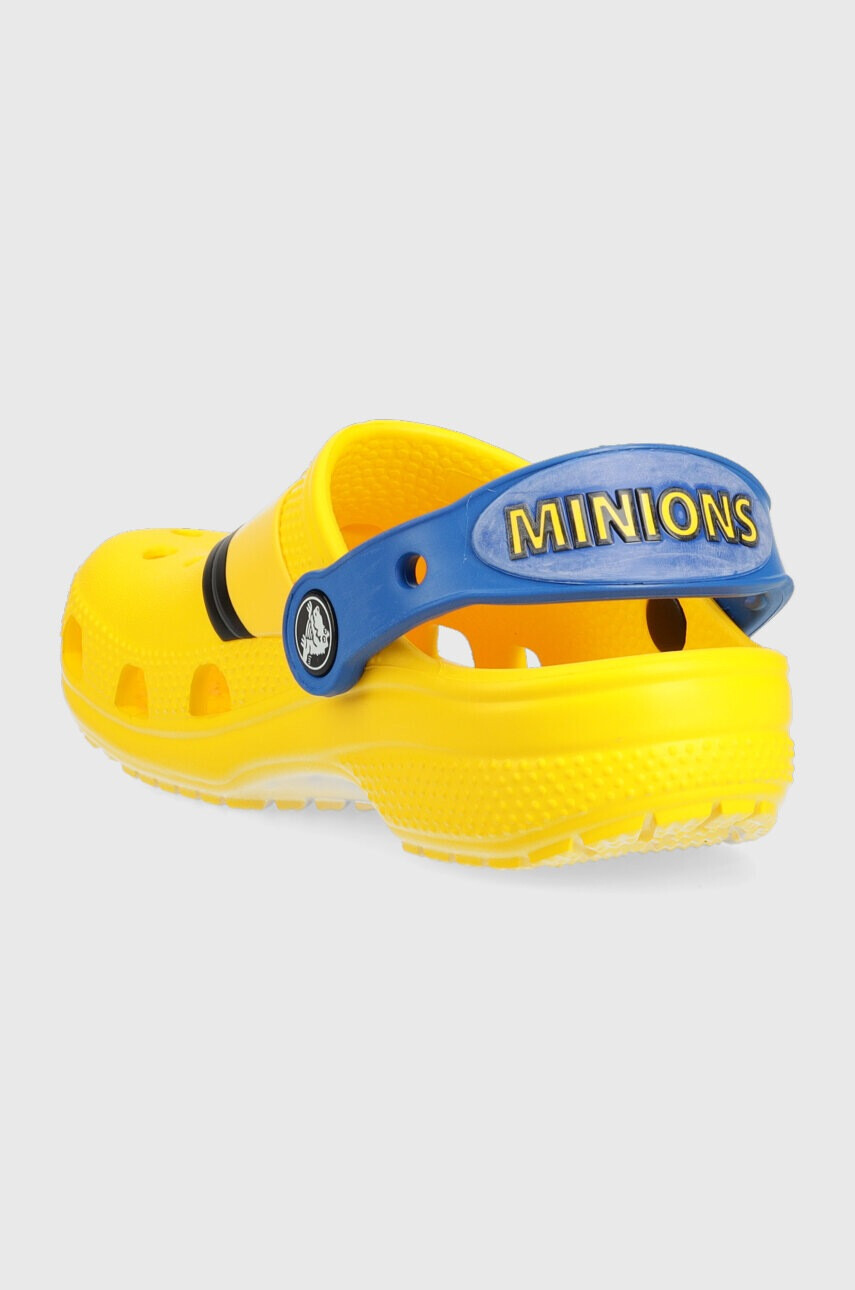 Crocs Детски чехли x Minions в жълто - Pepit.bg