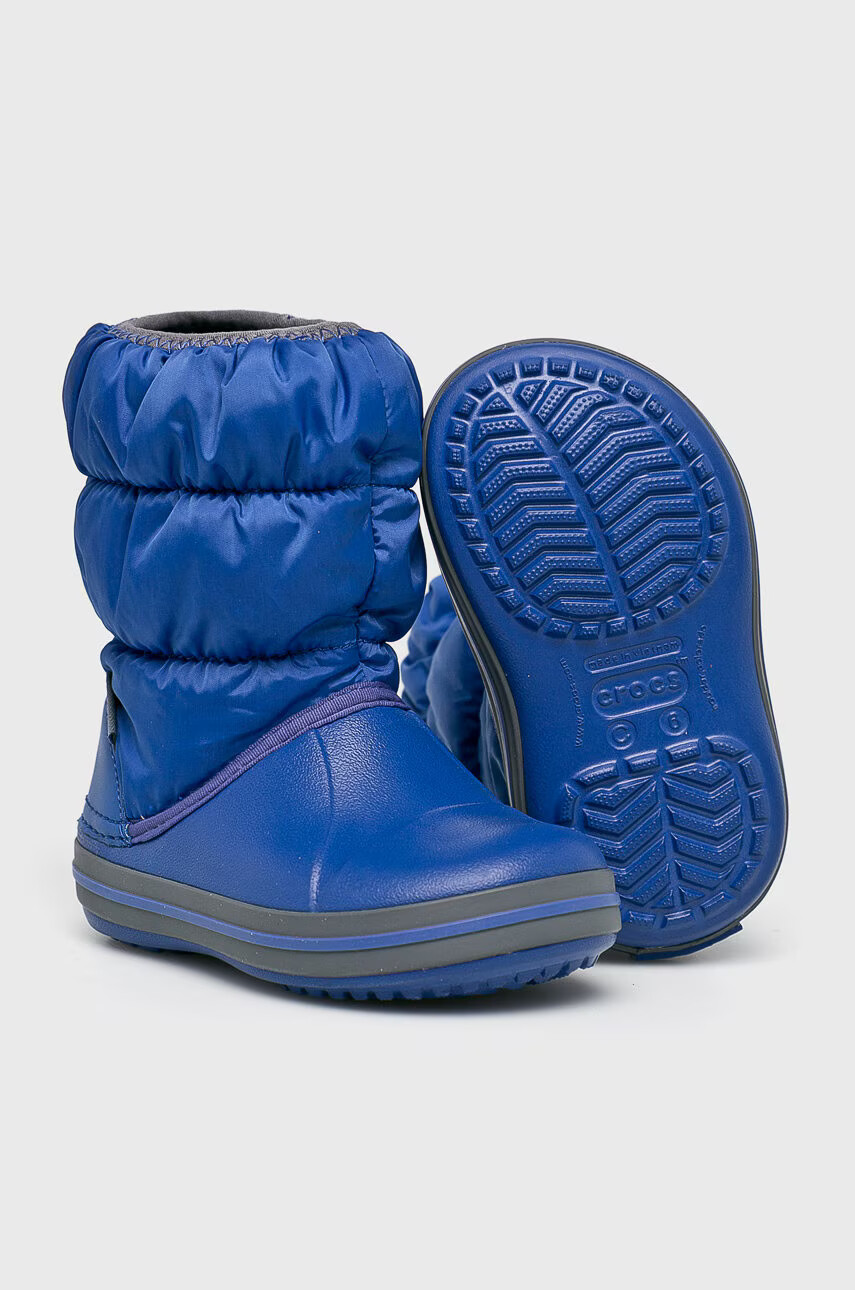 Crocs Детски зимни обувки WINTER PUFF 14613 в синьо - Pepit.bg