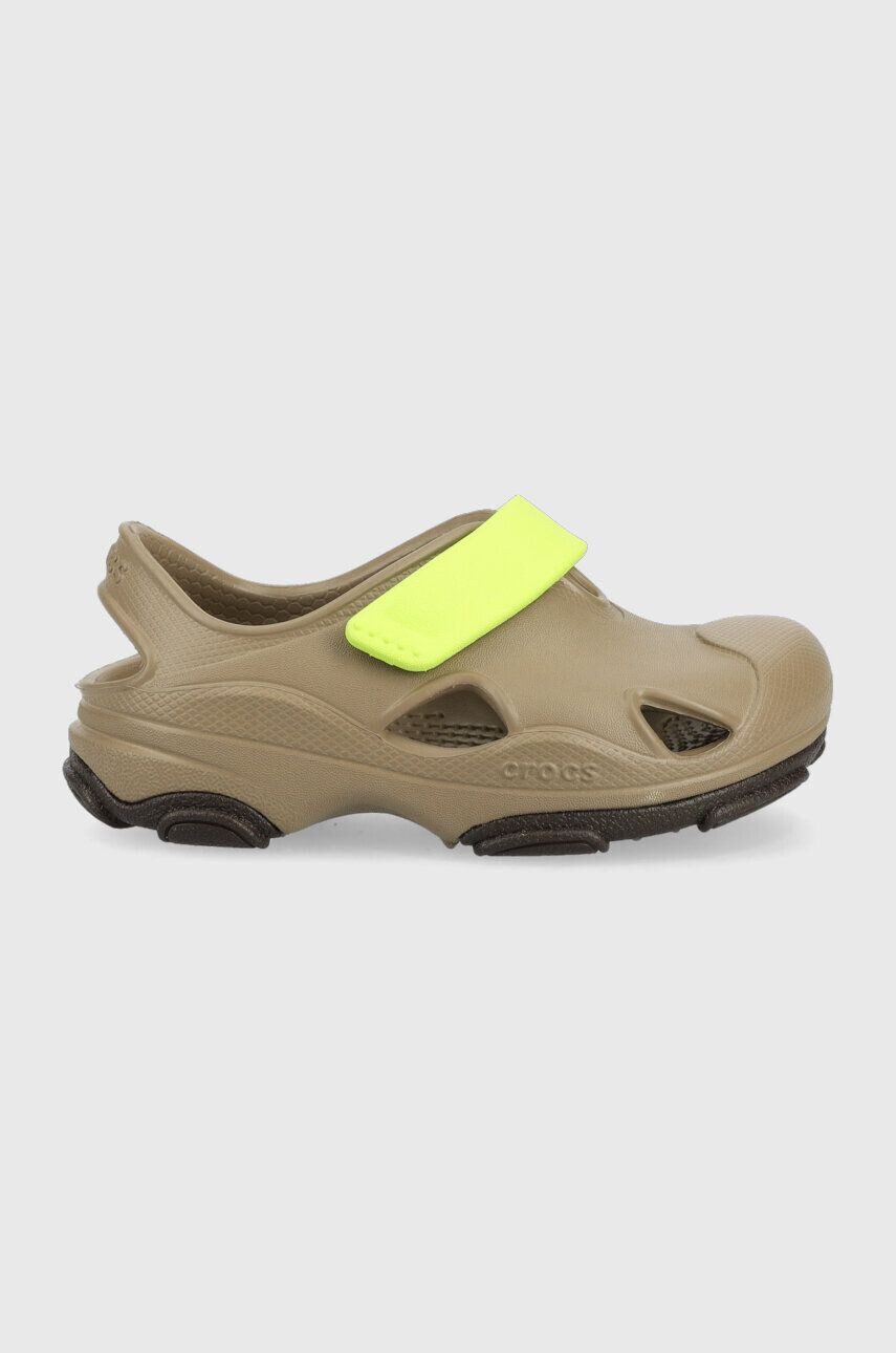 Crocs Детски сандали ALL TERRAIN FISHERMAN SANDAL в зелено - Pepit.bg