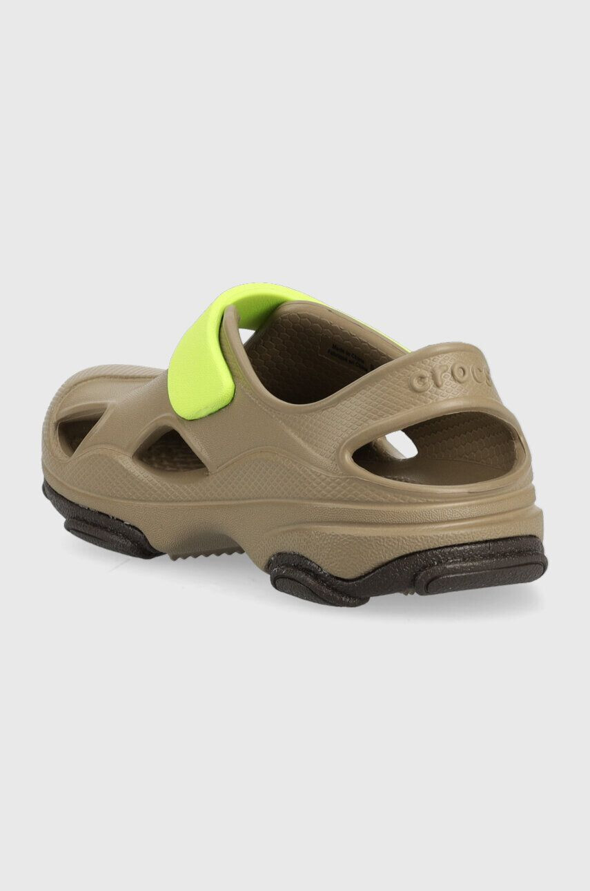 Crocs Детски сандали ALL TERRAIN FISHERMAN SANDAL в зелено - Pepit.bg