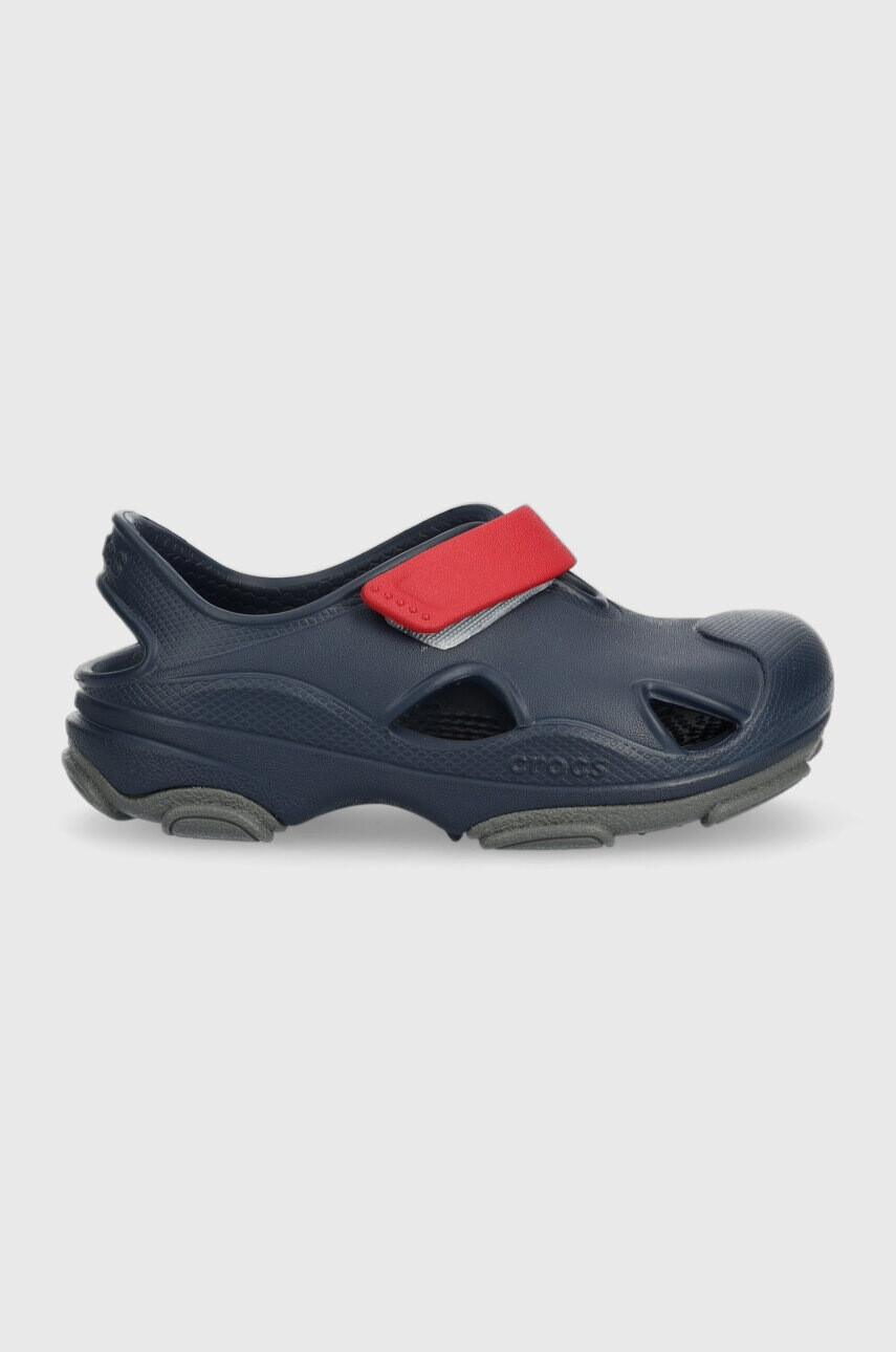 Crocs Детски сандали ALL TERRAIN FISHERMAN SANDAL в тъмносиньо - Pepit.bg