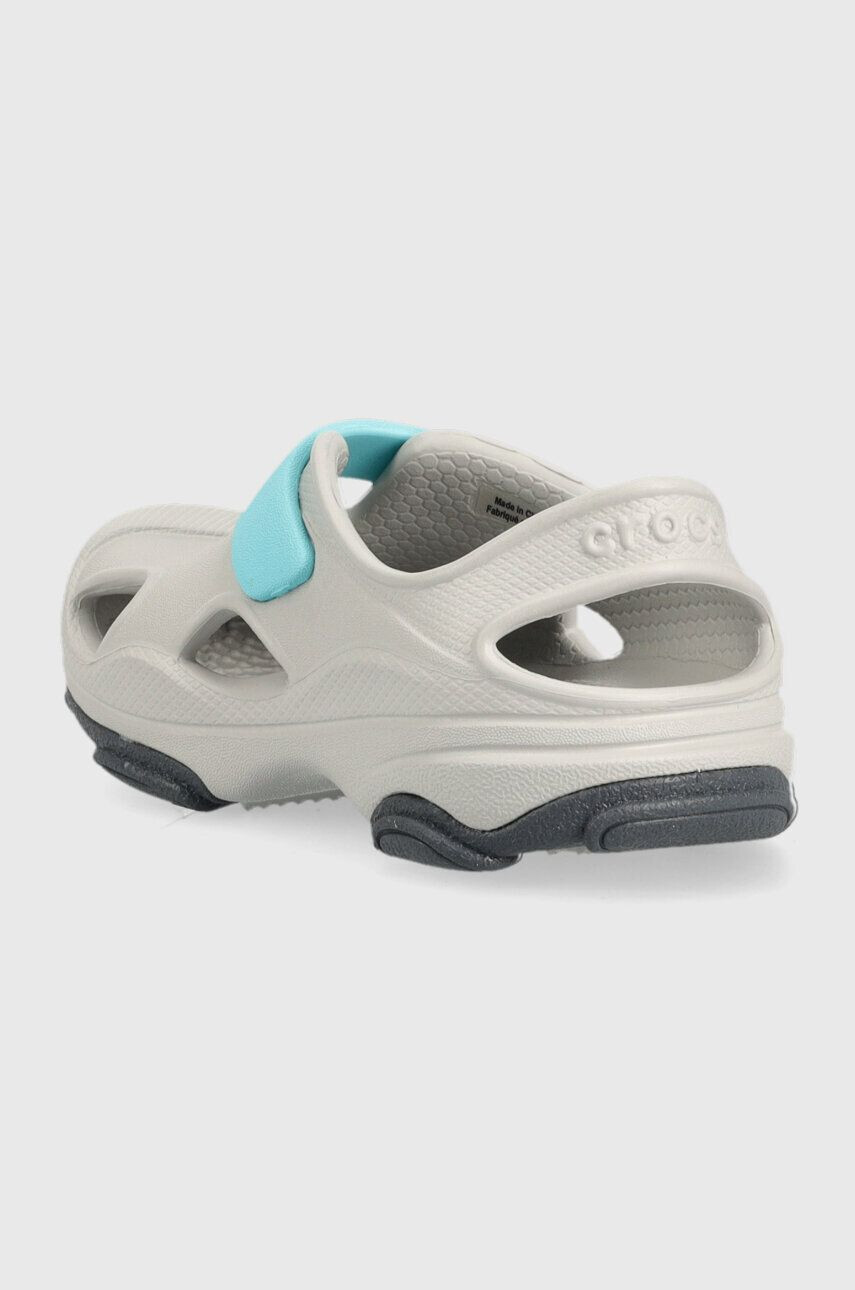 Crocs Детски сандали ALL TERRAIN FISHERMAN SANDAL в сиво - Pepit.bg