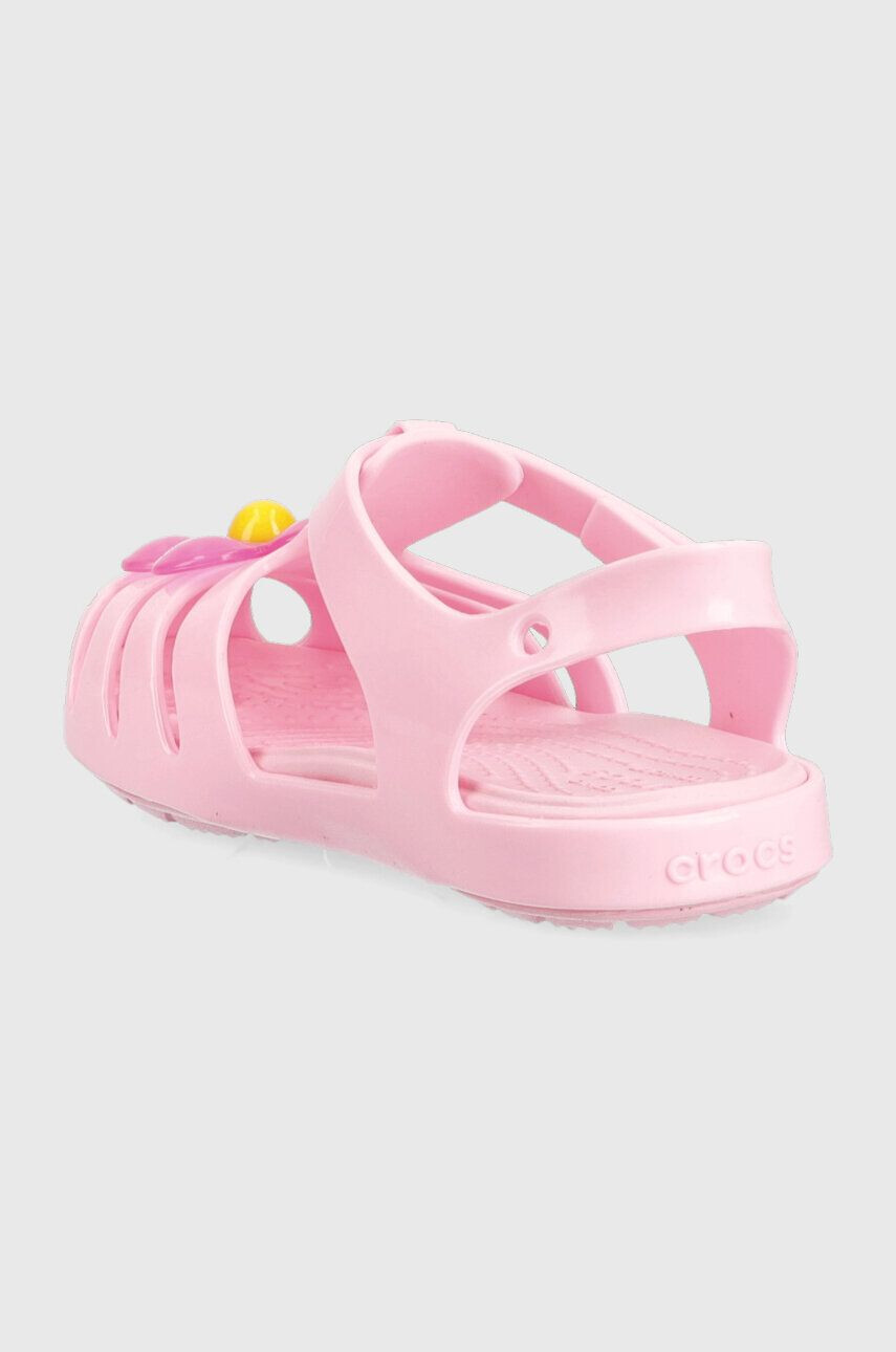 Crocs Детски сандали ISABELLA CHARM SANDAL в розово - Pepit.bg