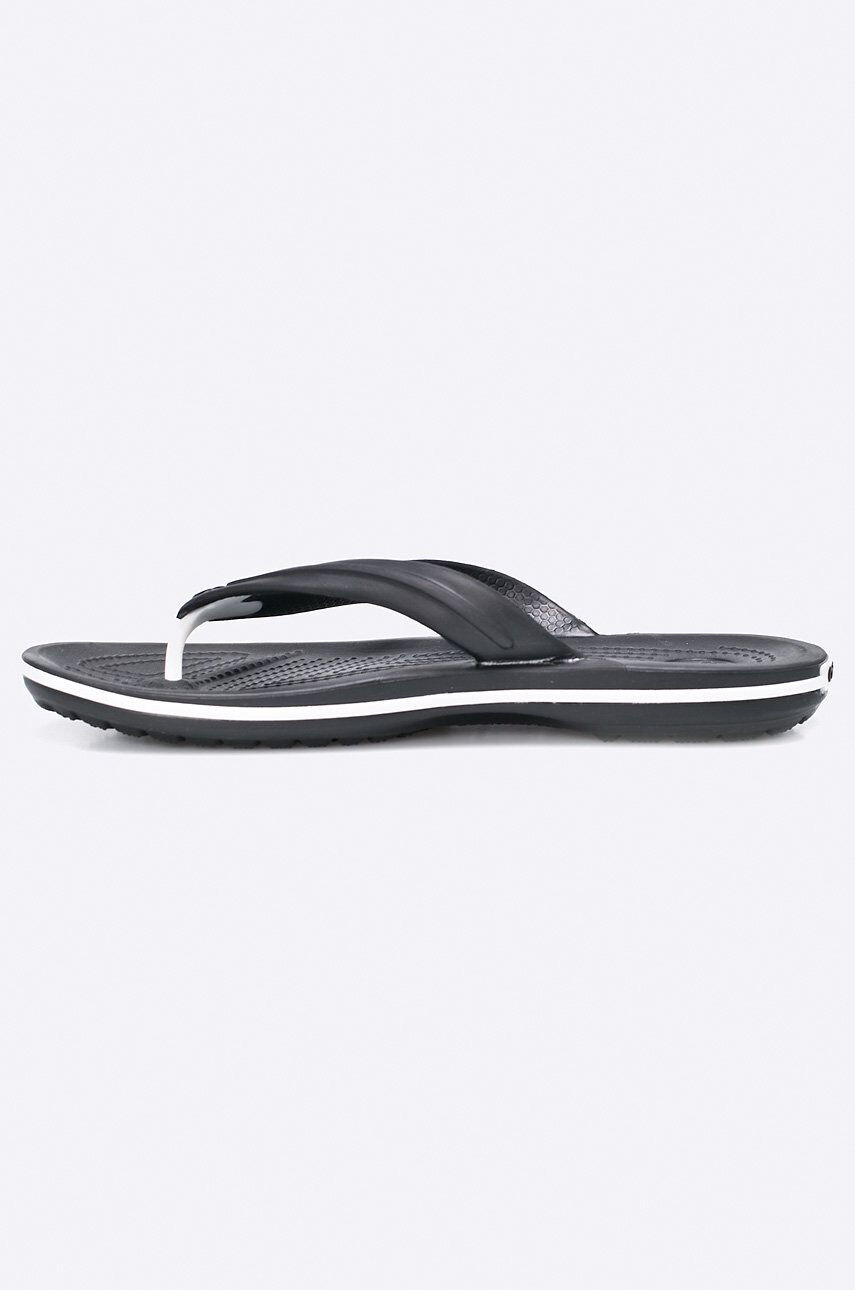 Crocs Джапанки Classic Platform Flip W в черно с платформа 207714 - Pepit.bg