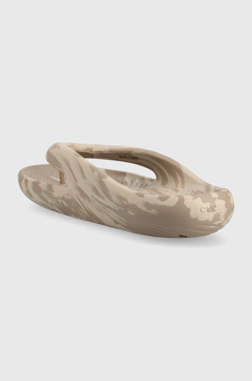 Crocs Джапанки Mellow Marbled Flip в сиво 208580 - Pepit.bg