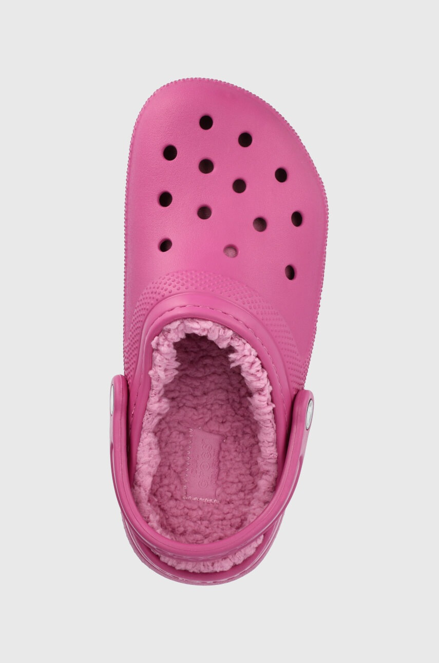 Crocs Пантофи Classic Lined Clog в лилаво 203591 - Pepit.bg