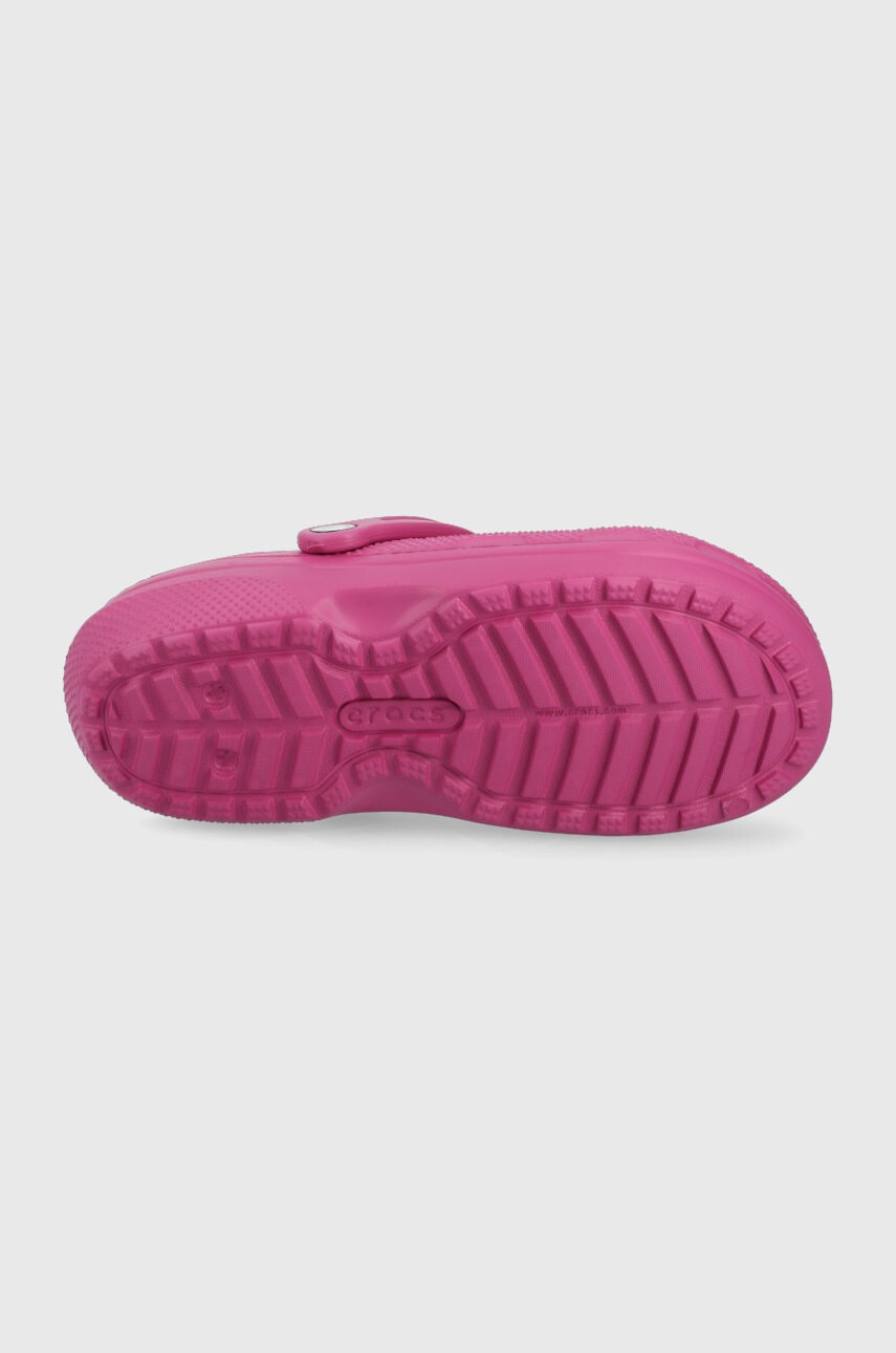 Crocs Пантофи Classic Lined Clog в лилаво 203591 - Pepit.bg