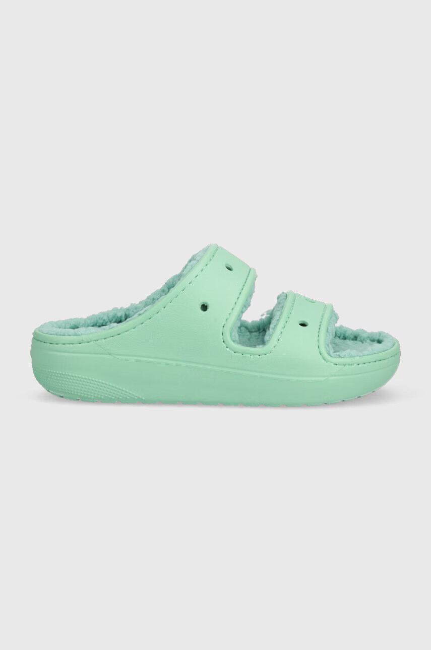 Crocs Пантофи Classic Cozzy Sandal в тюркоазено - Pepit.bg
