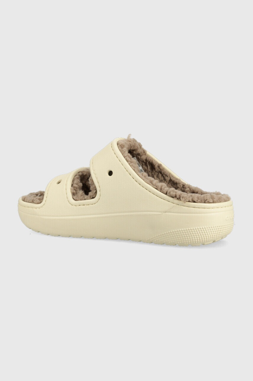 Crocs Пантофи Classic Cozzzy Sandal Classic Cozzzy Sandal в бежово 207446 - Pepit.bg
