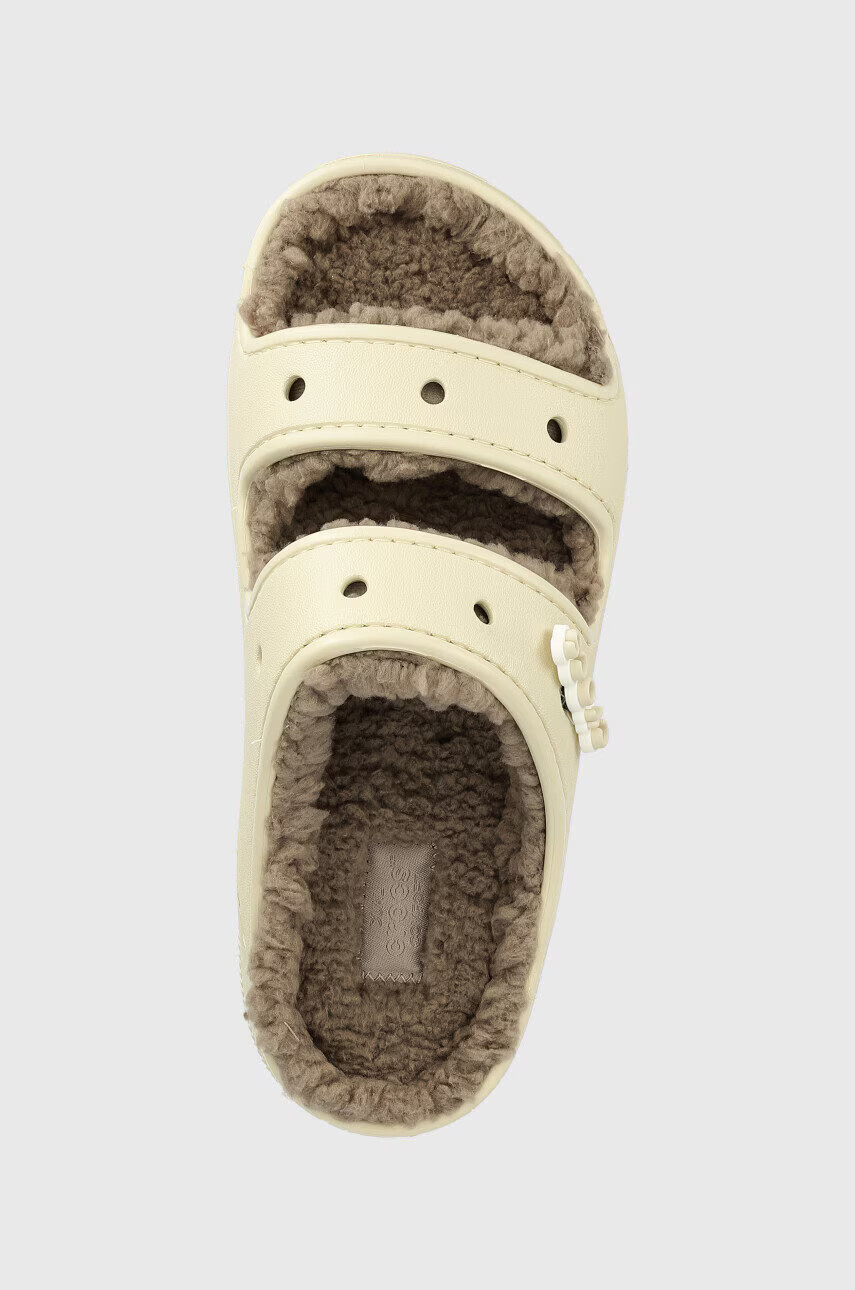 Crocs Пантофи Classic Cozzzy Sandal Classic Cozzzy Sandal в бежово 207446 - Pepit.bg