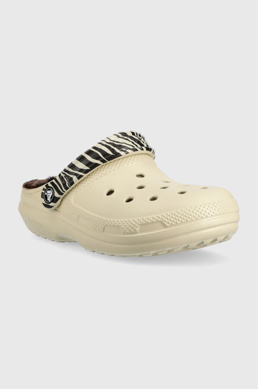 Crocs Пантофи Classic Lined Animal Remix Clog - Pepit.bg