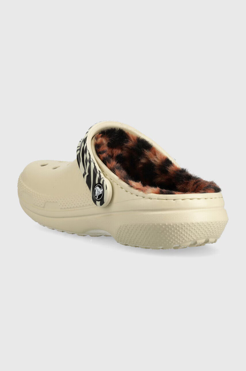 Crocs Пантофи Classic Lined Animal Remix Clog - Pepit.bg