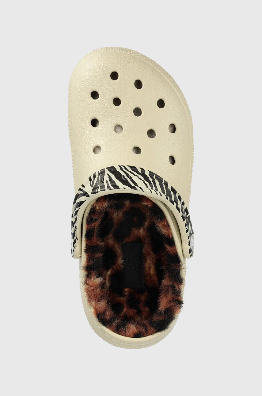 Crocs Пантофи Classic Lined Animal Remix Clog - Pepit.bg