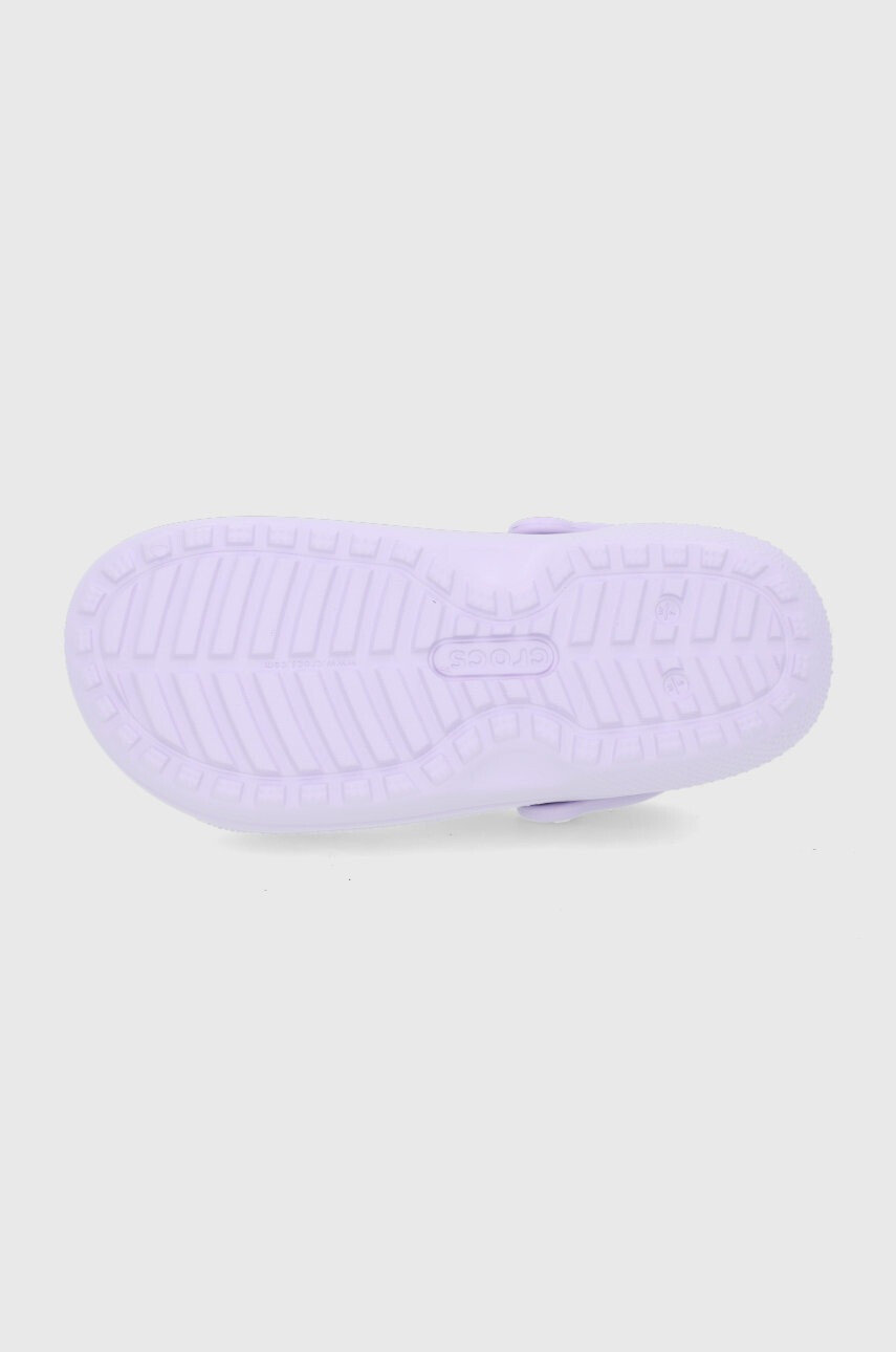 Crocs Пантофи Classic Lined Clog в розово 203591 - Pepit.bg
