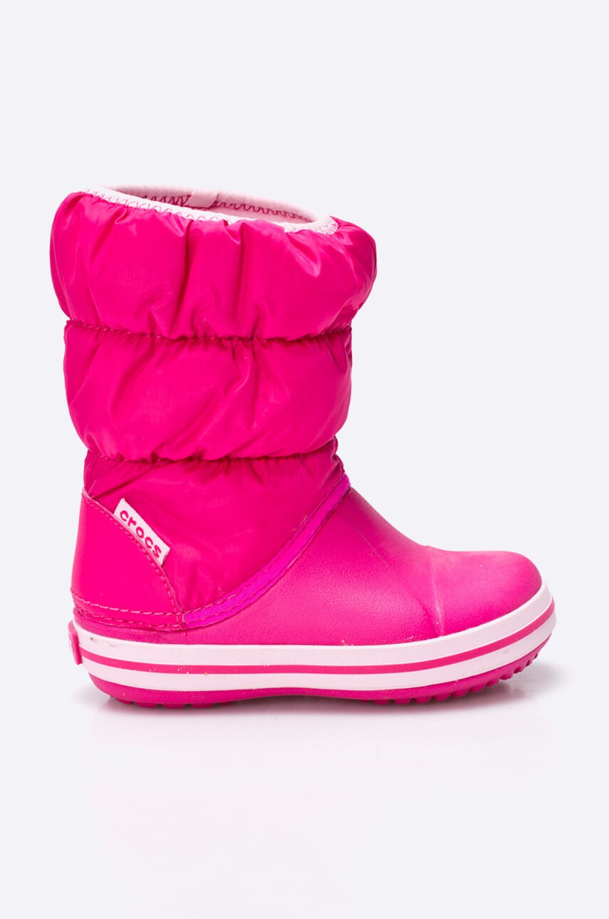 Crocs Зимни обувки Winter Puff 14613 в розово - Pepit.bg