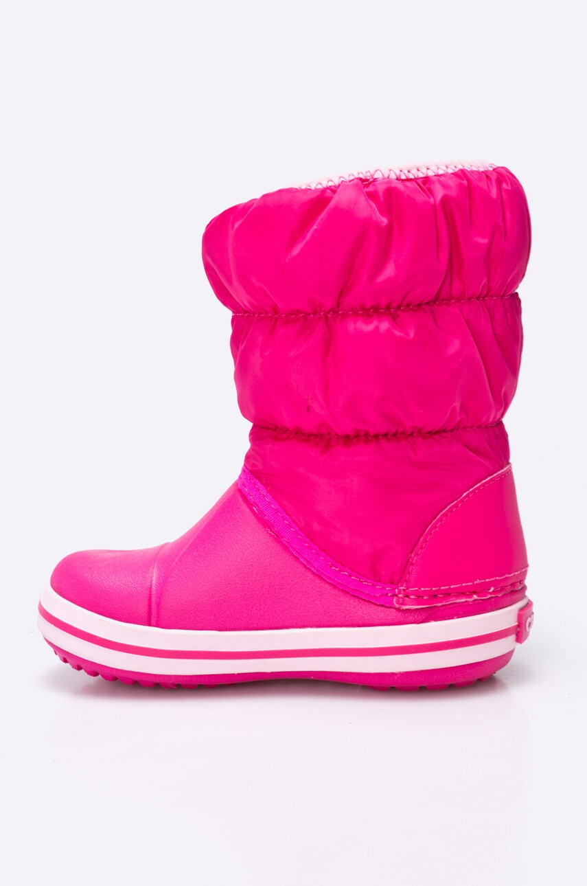 Crocs Зимни обувки Winter Puff 14613 в розово - Pepit.bg