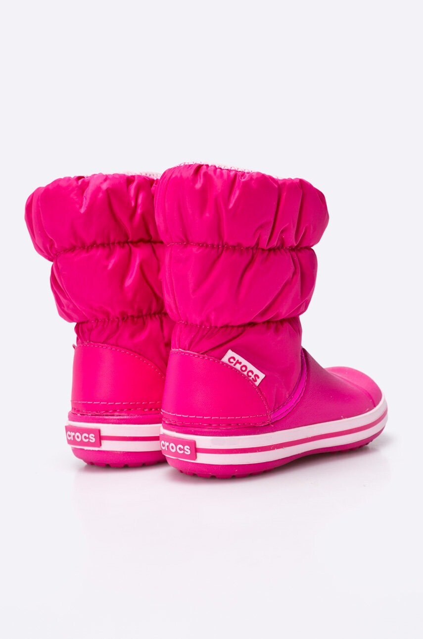 Crocs Зимни обувки Winter Puff 14613 в розово - Pepit.bg