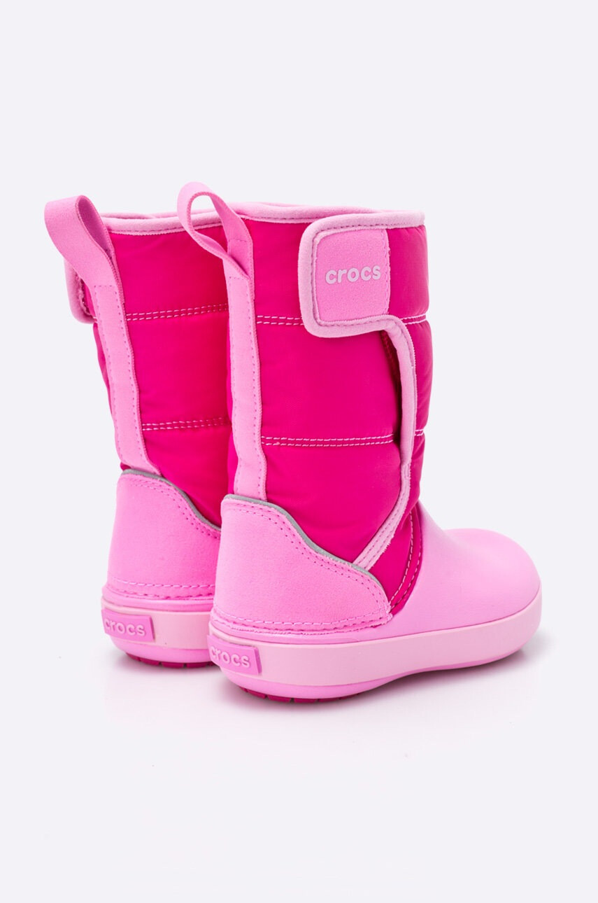 Crocs Зимни обувки за деца Lodge Point - Pepit.bg