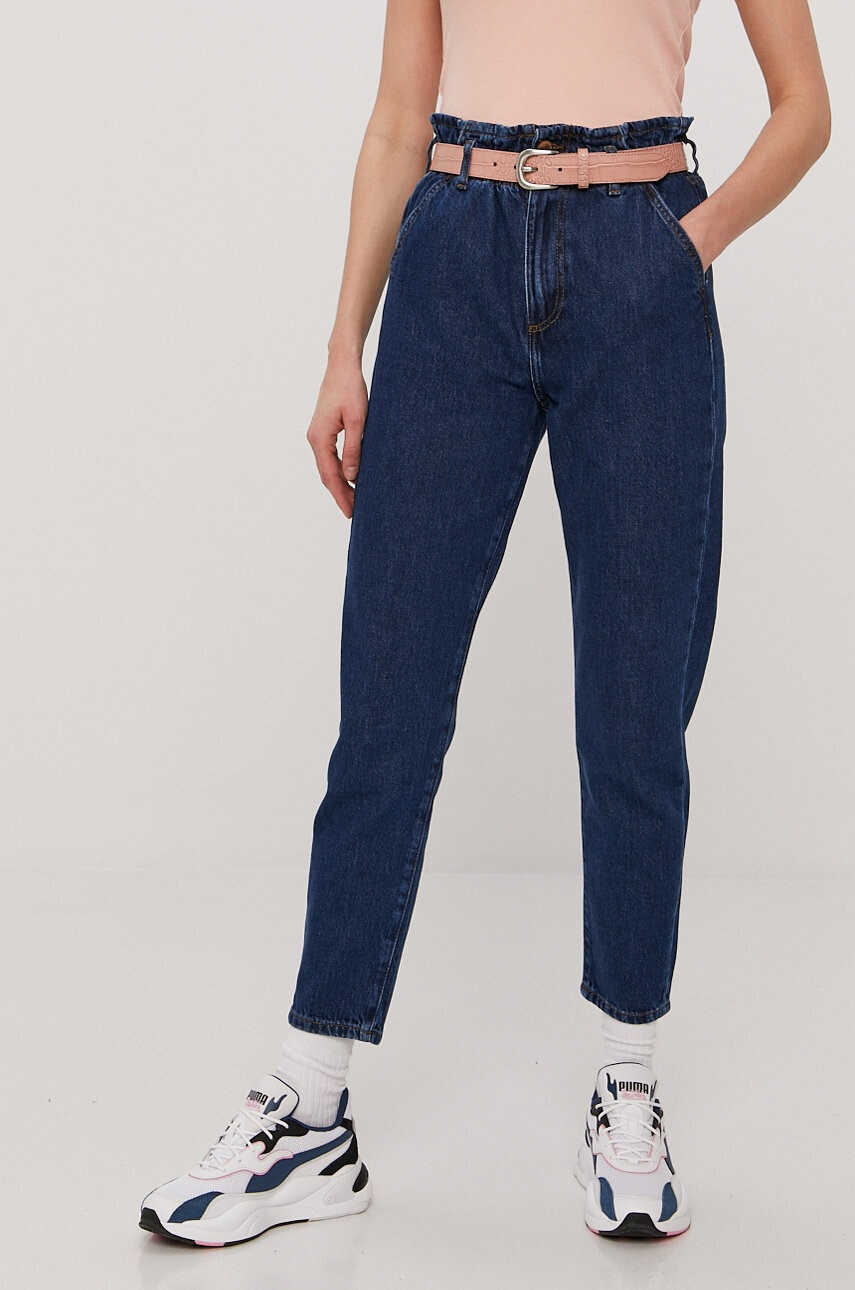 Cross Jeans Дънки дамски с висока талия - Pepit.bg
