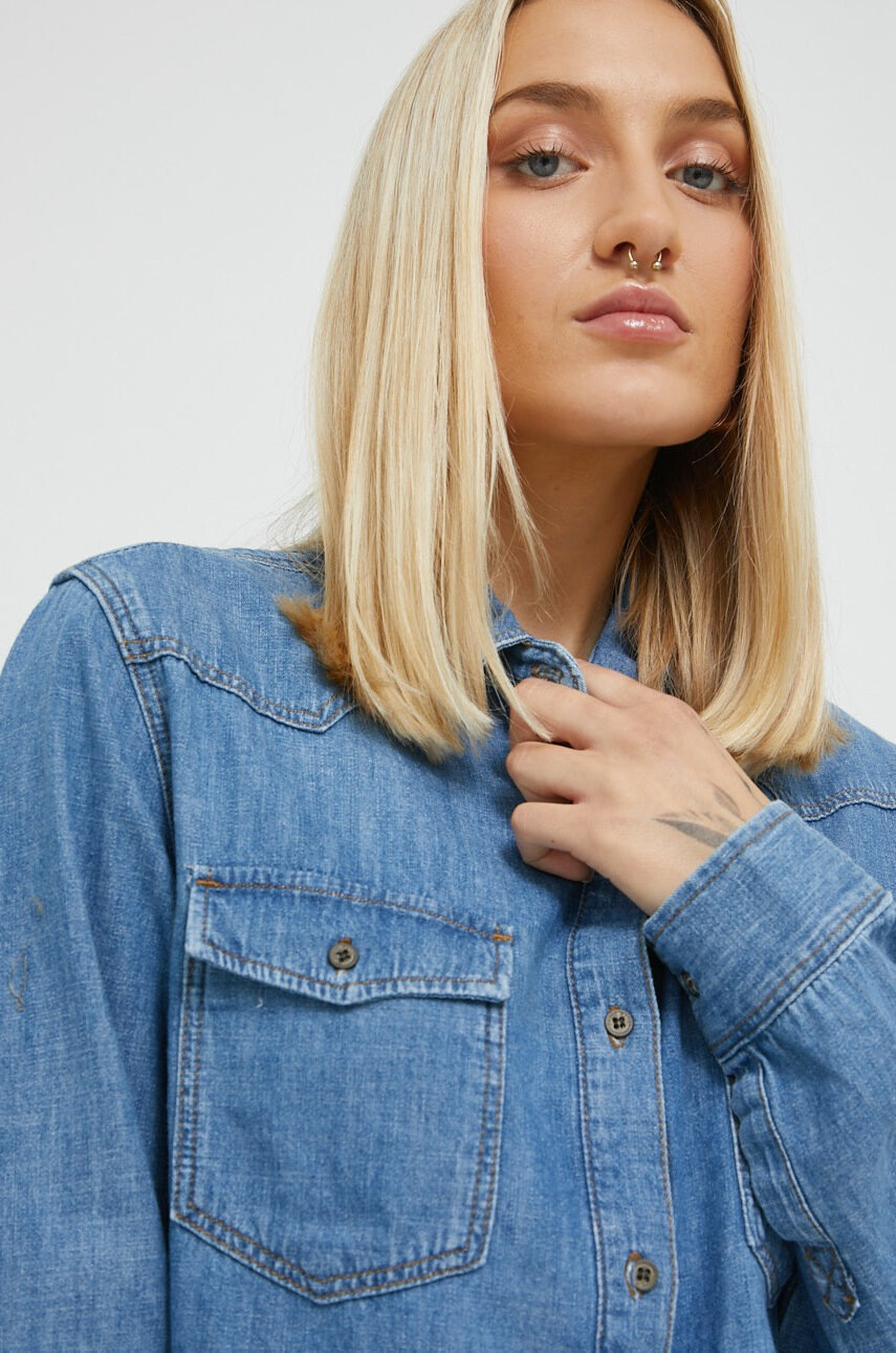 Cross Jeans Дънкова риза - Pepit.bg