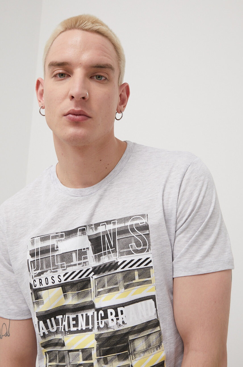 Cross Jeans Памучна тениска - Pepit.bg