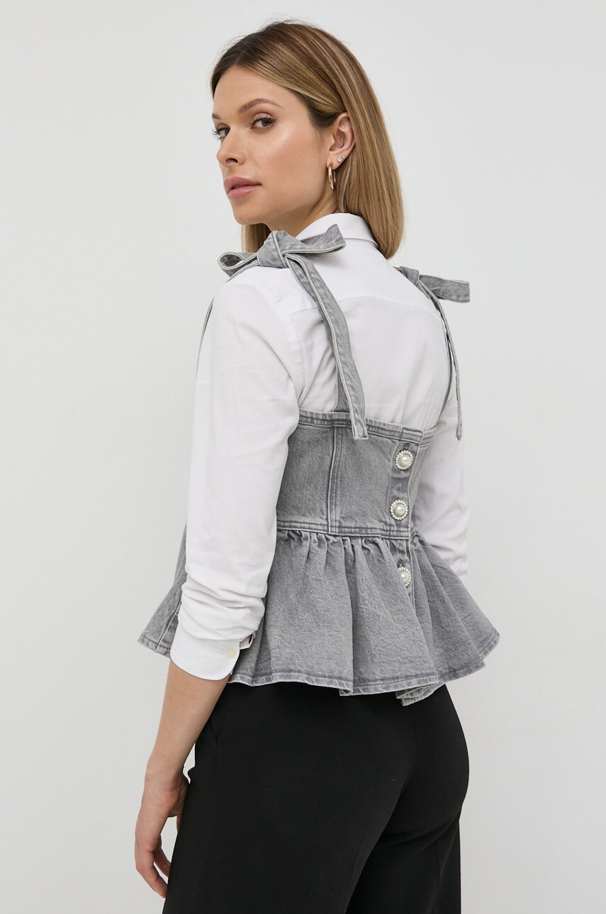 Custommade Дънкова блуза в сиво - Pepit.bg