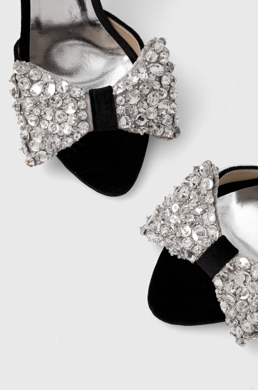 Custommade Сандали Ashley Crystal Bow в черно 999620046 - Pepit.bg