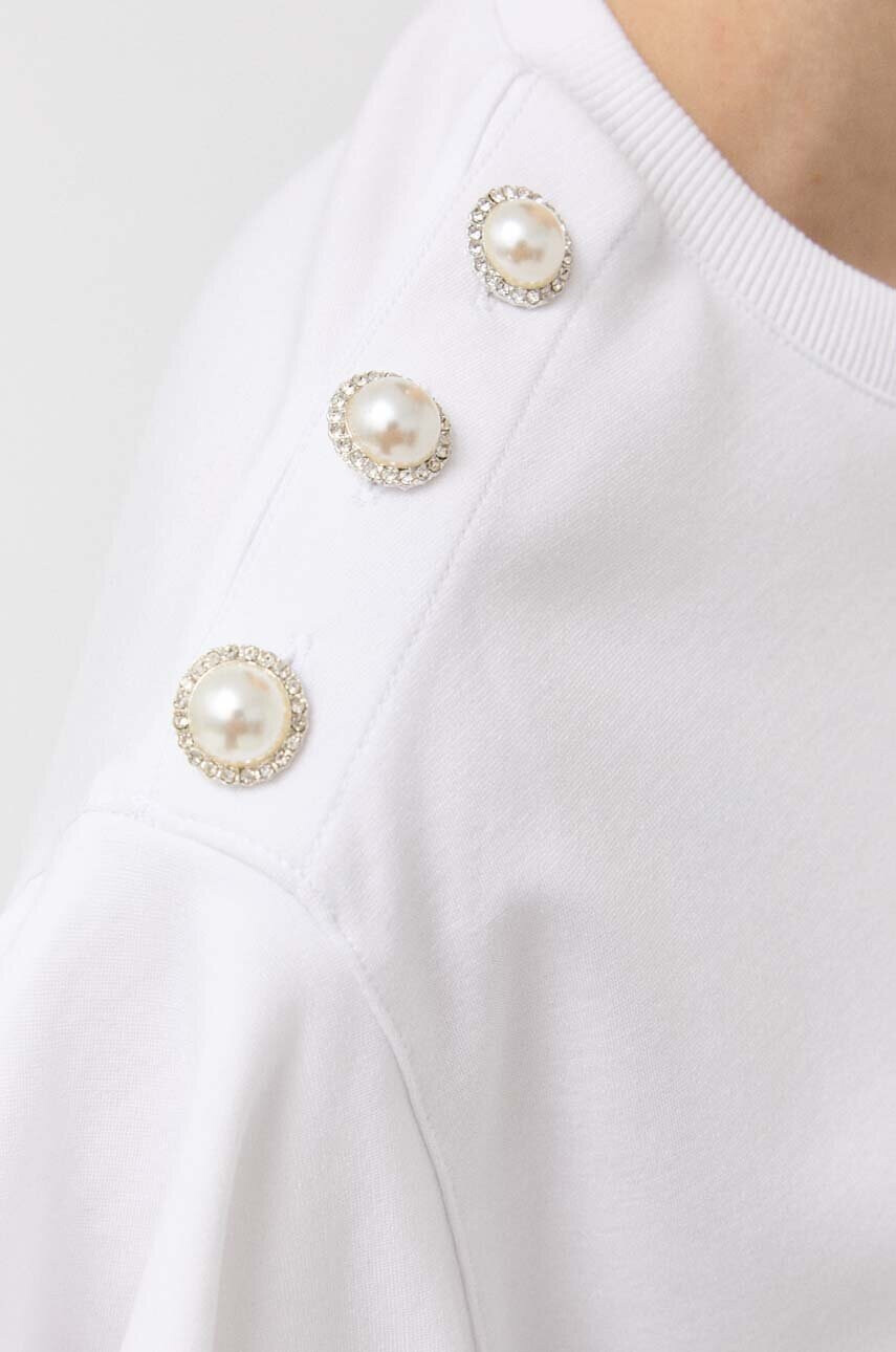 Custommade Тениска в бяло - Pepit.bg