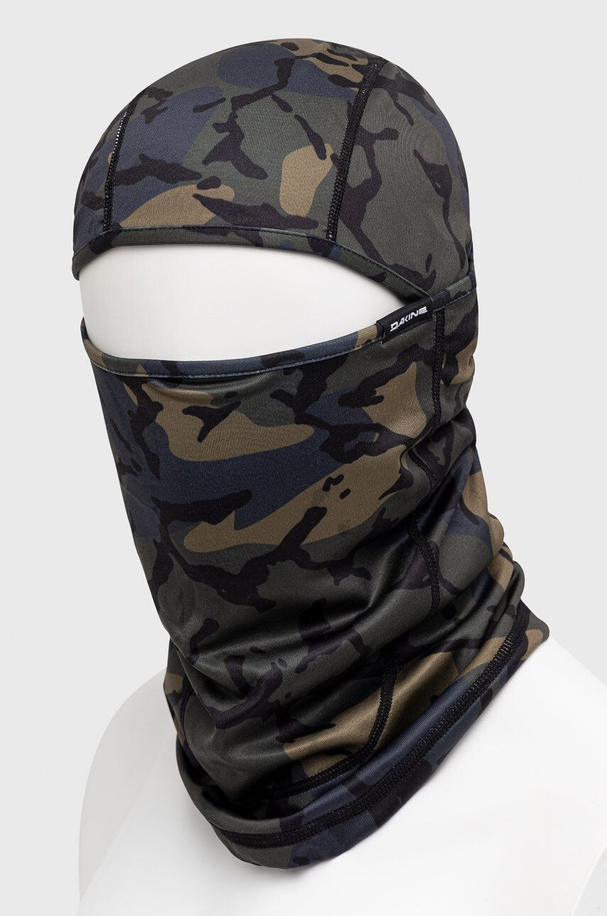 Dakine Балаклава Ninja Balaclava в зелено с фина плетка - Pepit.bg