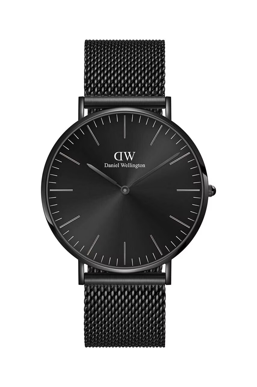 Daniel Wellington Часовник мъжки в черно - Pepit.bg